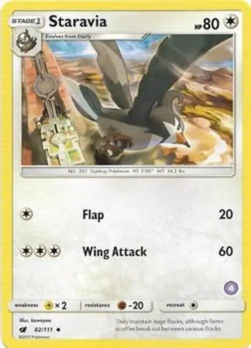 Staravia (4) card art
