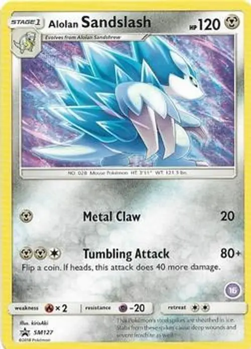 Alolan Sandslash (16) card art