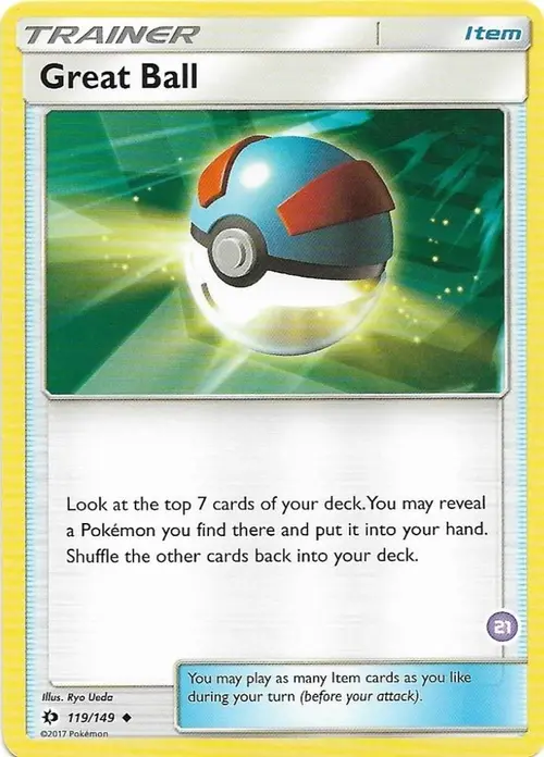 Great Ball (#21, Alolan Sandslash Half-Deck) card art