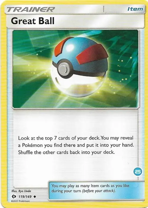 Great Ball (25) (Alolan Ninetales Half-Deck) card art