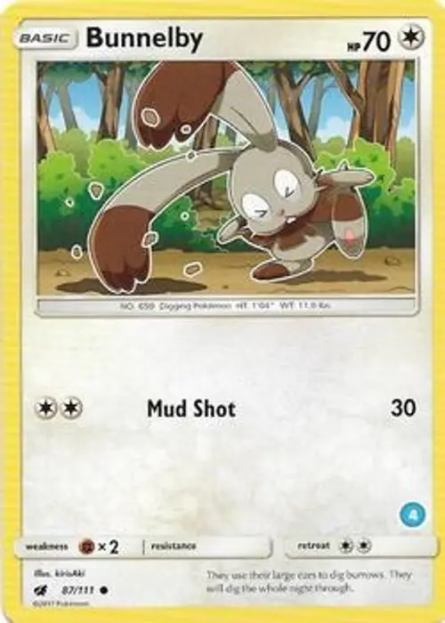 Bunnelby (4) card art