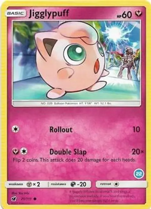 Jigglypuff (22) card art