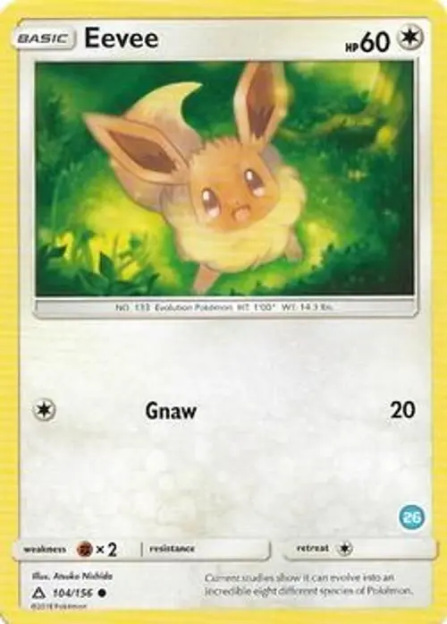 Eevee (26) card art