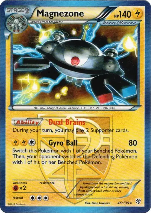 Magnezone (Team Plasma) - 46/135 card art