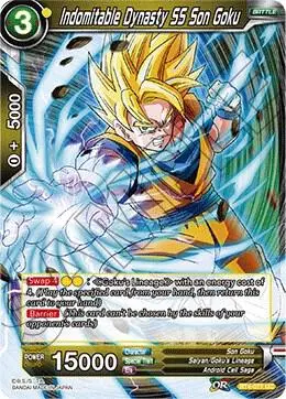 Indomitable Dynasty SS Son Goku card art