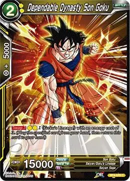 Dependable Dynasty Son Goku card art