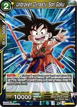 Unbroken Dynasty Son Goku card art