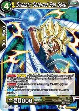 Dynasty Deferred Son Goku card art