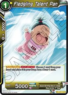 Fledgling Talent Pan card art