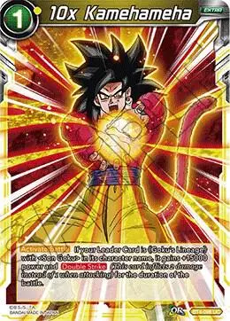 10x Kamehameha card art
