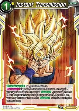 Instant Transmission card art