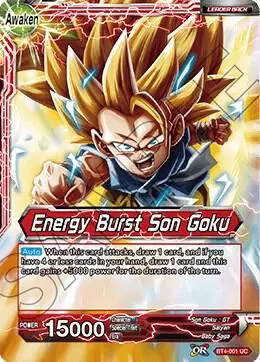 Son Goku // Energy Burst Son Goku card art