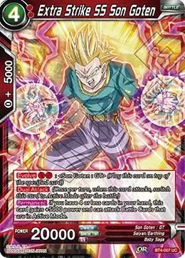Extra Strike SS Son Goten card art