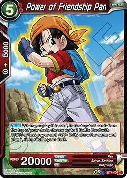 Power of Friendship Pan card art