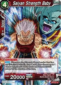 Saiyan Strength Baby card art