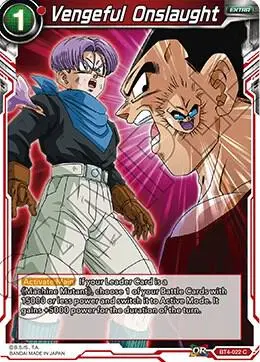 Vengeful Onslaught card art