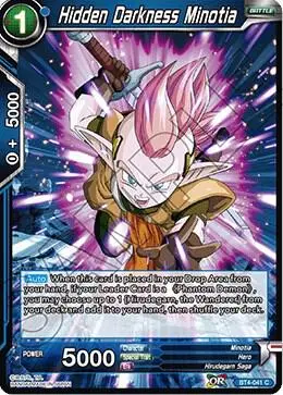 Hidden Darkness Minotia card art