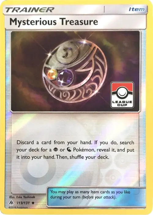 Mysterious Treasure - 113/131 (League Cup) card art