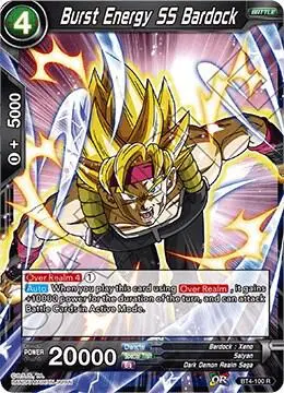 Burst Energy SS Bardock card art