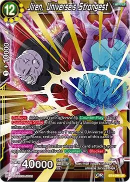 Jiren, Universe's Strongest card art