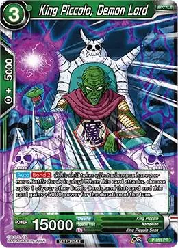 King Piccolo, Demon Lord card art