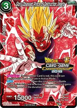 Glory-Obsessed Prince of Destruction Vegeta card art