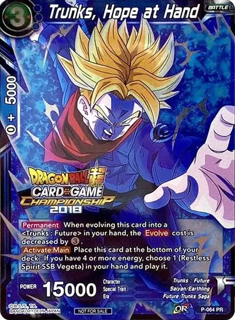 Trunks, Hope at Hand card art