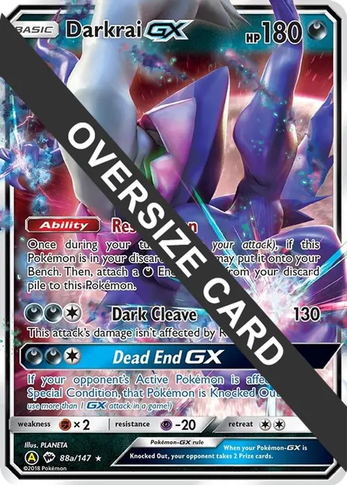 Darkrai GX - 88a/147 card art