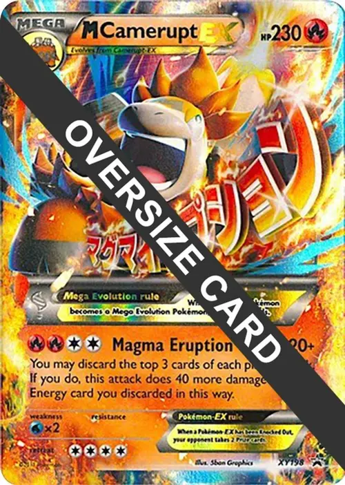 M Camerupt EX - XY198 card art