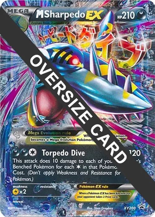 M Sharpedo EX - XY200 card art