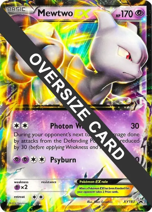 Mewtwo EX - XY183 card art