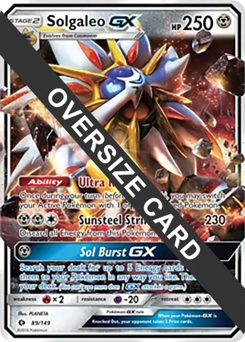 Solgaleo GX - 89/149 card art