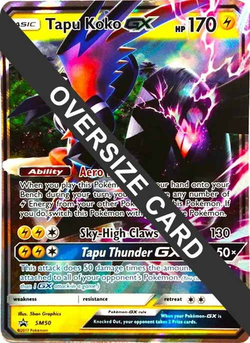 Tapu Koko GX - SM50 card art
