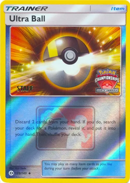 Ultra Ball - 135/149 (North America Championships) [Staff] card art