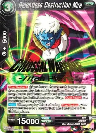 Relentless Destruction Mira (Titan Player Stamped) card art