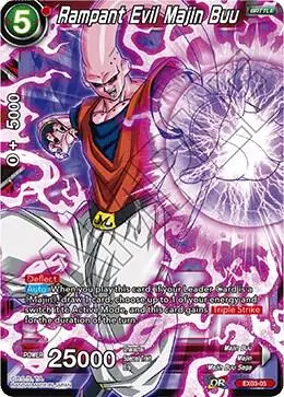 Rampant Evil Majin Buu card art