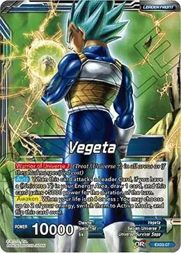 Vegeta // Explosive Power Vegeta card art