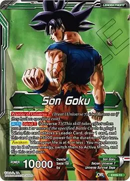 Son Goku // Explosive Power Son Goku card art