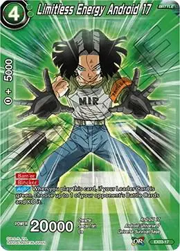 Limitless Energy Android 17 card art