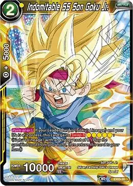 Indomitable SS Son Goku Jr. card art