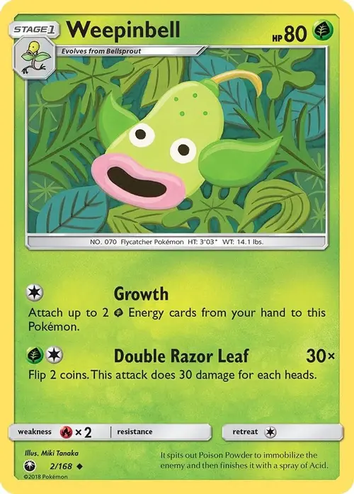 Weepinbell card art
