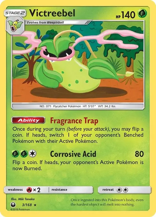 Victreebel card art
