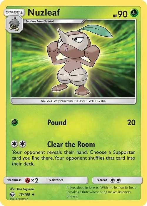 Nuzleaf card art