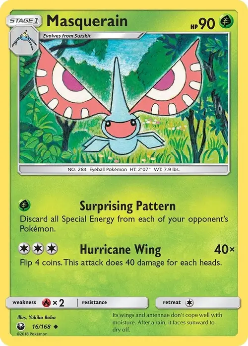 Masquerain card art