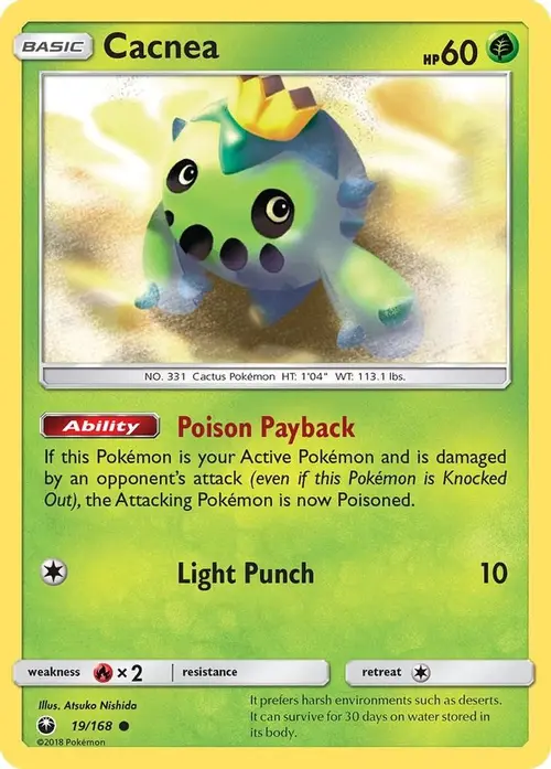 Cacnea card art