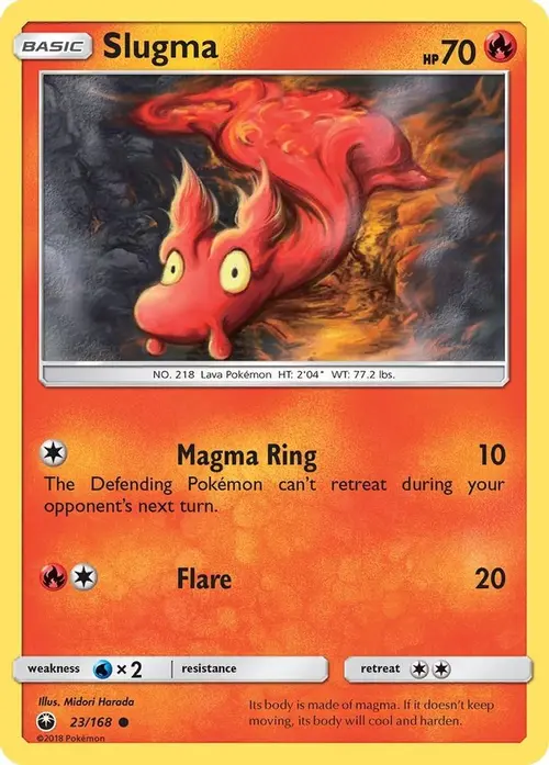Slugma card art