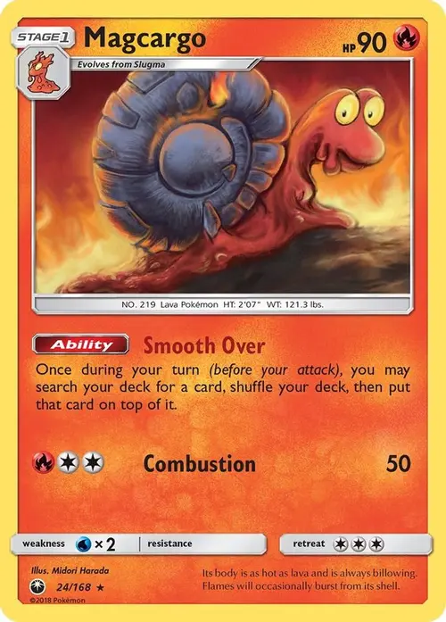 Magcargo card art