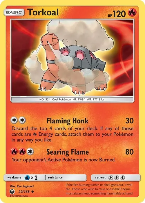 Torkoal card art