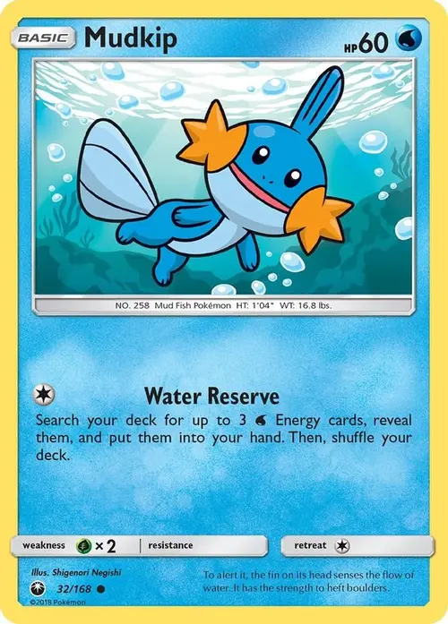 Mudkip (32) card art