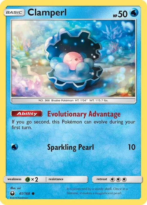 Clamperl card art